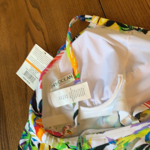 NWT 24 & Ocean Sayulita Sunset High-Neck Tankini - Picture 4 of 4